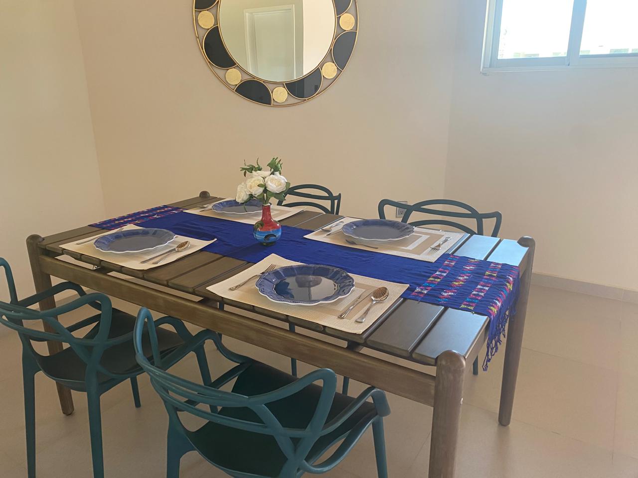 Comedor Bungalow Villas vacacionales en Puerto Escondido Oaxaca