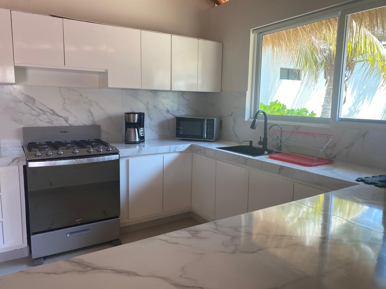 Cocina Bungalow Villas vacacionales en Puerto Escondido Oaxaca