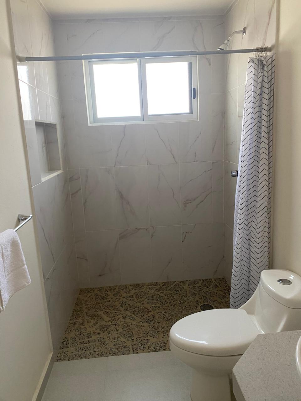 Otra vista baño Bungalow